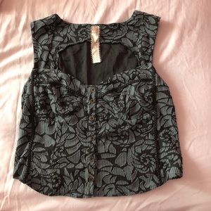 BARELY WORN Urban Outfitters Corset Crop Top